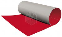 Гладкий плоский лист рулонной стали RAL 3020 Красный ш1.25 0,45мм