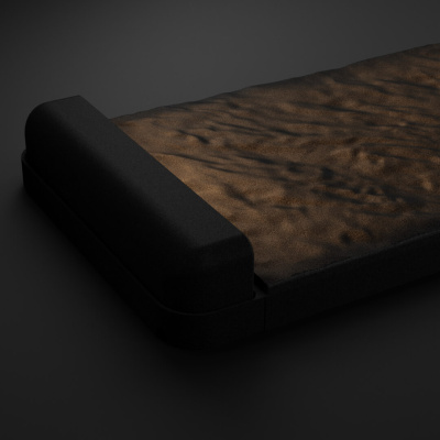 Подсветка для шаговой плиты STONE Черный Сланец 990мм на 330мм фото 2